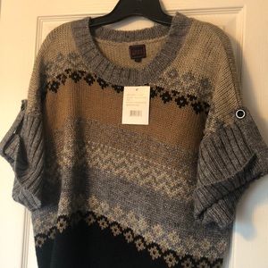 Neutral color sweater